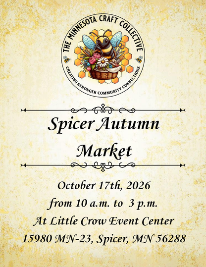 October 17th, 2026 - Spicer Autumn Market