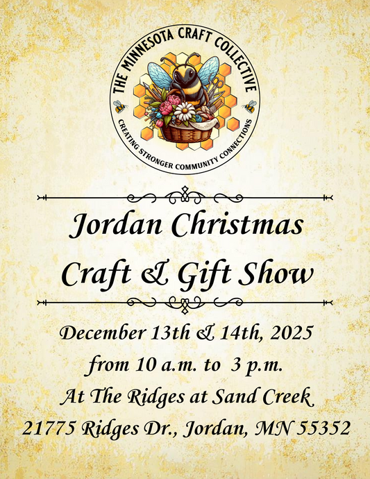 December 13th & 14th, 2025 - Jordan Christmas Craft & Gift Show