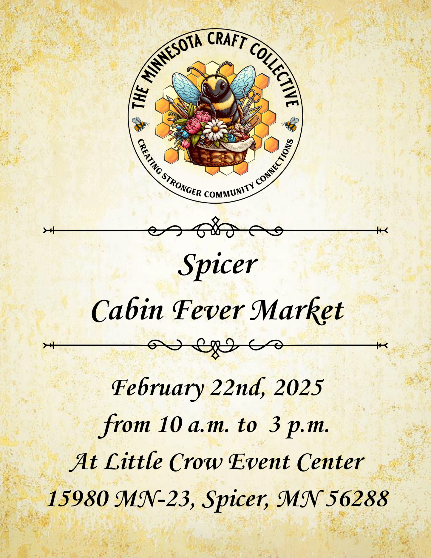 February 22nd, 2025 - Spicer Cabin Fever Market